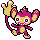 Aipom shiny sprite in Sour Crystal