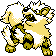 Arcanine shiny sprite in Sour Crystal
