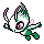 Celebi shiny sprite in Sour Crystal