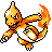 Charmeleon shiny sprite in Sour Crystal