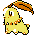 Chikorita shiny sprite in Sour Crystal
