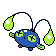 Chinchou shiny sprite in Sour Crystal