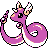 Dragonair shiny sprite in Sour Crystal