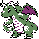 Dragonite shiny sprite in Sour Crystal