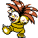 Exeggutor shiny sprite in Sour Crystal