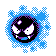Gastly shiny sprite in Sour Crystal