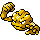 Geodude shiny sprite in Sour Crystal