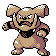Granbull shiny sprite in Sour Crystal