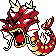 Gyarados shiny sprite in Sour Crystal