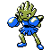 Hitmonchan shiny sprite in Sour Crystal