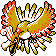Ho-Oh shiny sprite in Sour Crystal