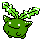 Hoppip shiny sprite in Sour Crystal