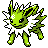 Jolteon shiny sprite in Sour Crystal
