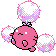 Jumpluff shiny sprite in Sour Crystal
