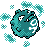Koffing shiny sprite in Sour Crystal
