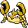Krabby shiny sprite in Sour Crystal
