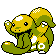 Lickitung shiny sprite in Sour Crystal