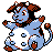 Miltank shiny sprite in Sour Crystal