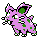 Nidoran♀ shiny sprite in Sour Crystal
