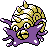 Omastar shiny sprite in Sour Crystal