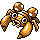 Paras shiny sprite in Sour Crystal