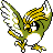 Pidgeotto shiny sprite in Sour Crystal