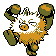 Primeape shiny sprite in Sour Crystal