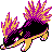 Quilava shiny sprite in Sour Crystal
