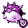 Qwilfish shiny sprite in Sour Crystal