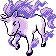 Rapidash shiny sprite in Sour Crystal