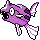 Remoraid shiny sprite in Sour Crystal