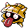 Shellder shiny sprite in Sour Crystal