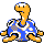 Shuckle shiny sprite in Sour Crystal