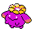 Skiploom shiny sprite in Sour Crystal