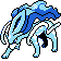 Suicune shiny sprite in Sour Crystal