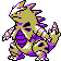 Tyranitar shiny sprite in Sour Crystal