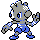 Tyrogue shiny sprite in Sour Crystal