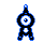 Unown shiny sprite in Sour Crystal