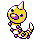 Weedle shiny sprite in Sour Crystal