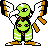 Xatu shiny sprite in Sour Crystal
