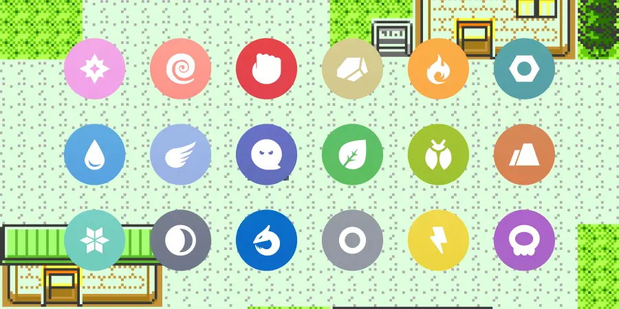Type Chart & Effectiveness | PolishedDex | PolishedDex