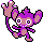 Aipom shiny sprite in Polished Crystal