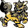Hisuian Arcanine shiny sprite in Polished Crystal