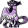 Galarian Articuno front sprite in Polished Crystal