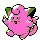 Clefairy shiny sprite in Polished Crystal