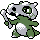 Cubone shiny sprite in Polished Crystal
