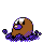 Diglett shiny sprite in Polished Crystal