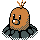 Alolan Diglett front sprite in Polished Crystal