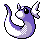 Dratini shiny sprite in Polished Crystal