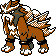 Entei shiny sprite in Polished Crystal
